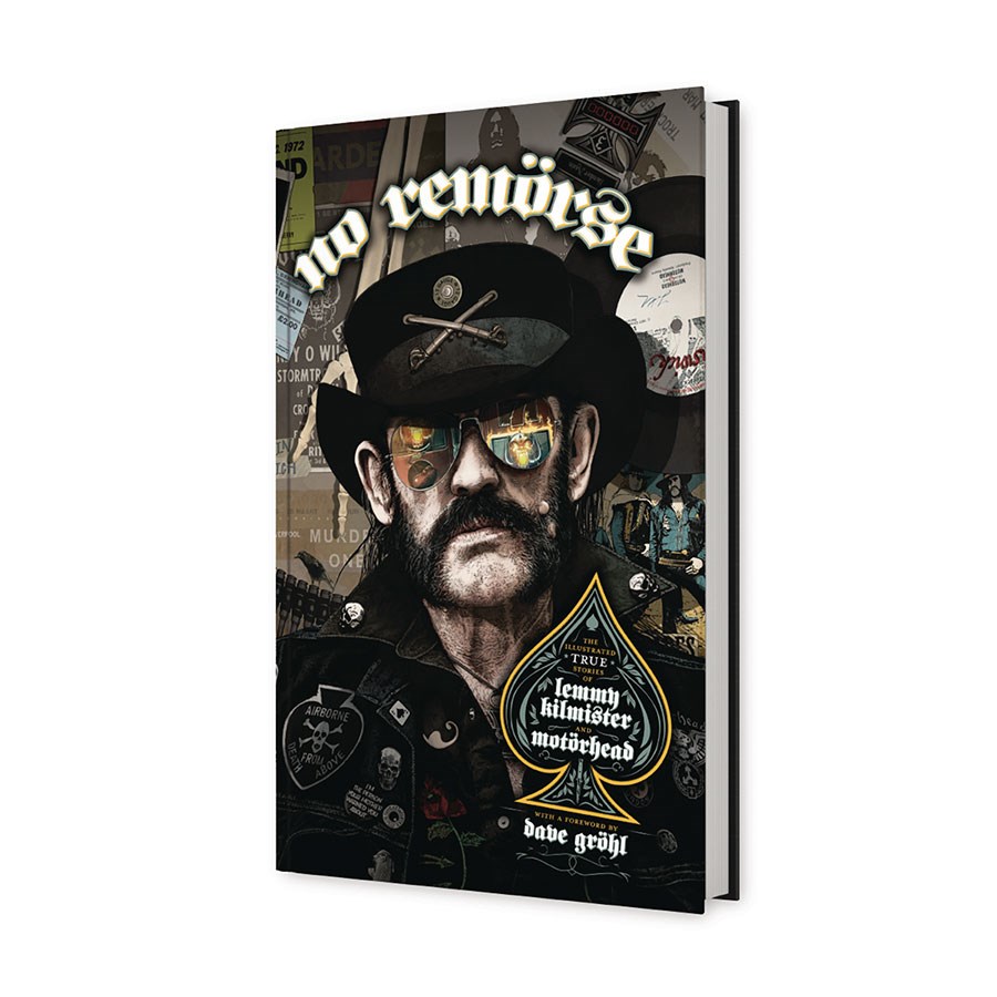 NO REMORSE ILLUS STORIES OF LEMMY KILMISSTER & MOTORHEAD (HC) 5673 - фото 10653