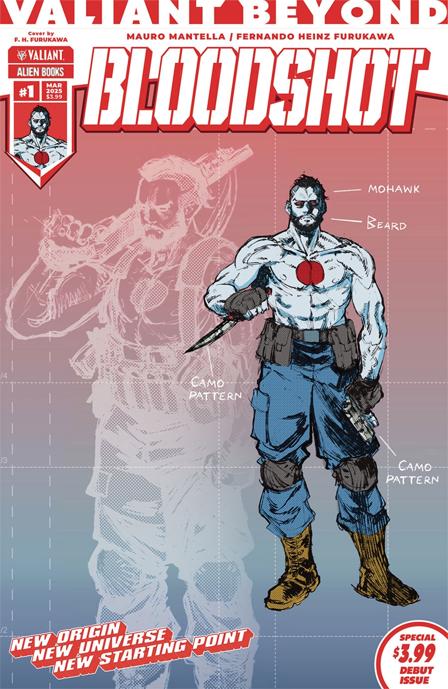 Valiant Beyond – Bloodshot #1 11674 - фото 22030