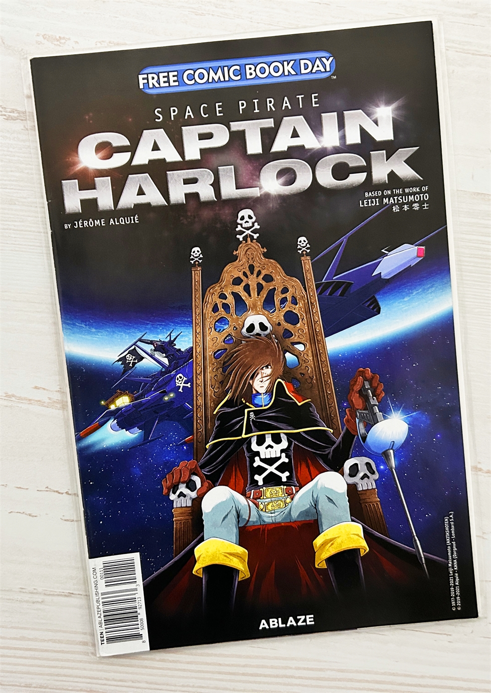Free Comic Book Day 2021: Space Pirate Captain Harlock 15536 - фото 28955