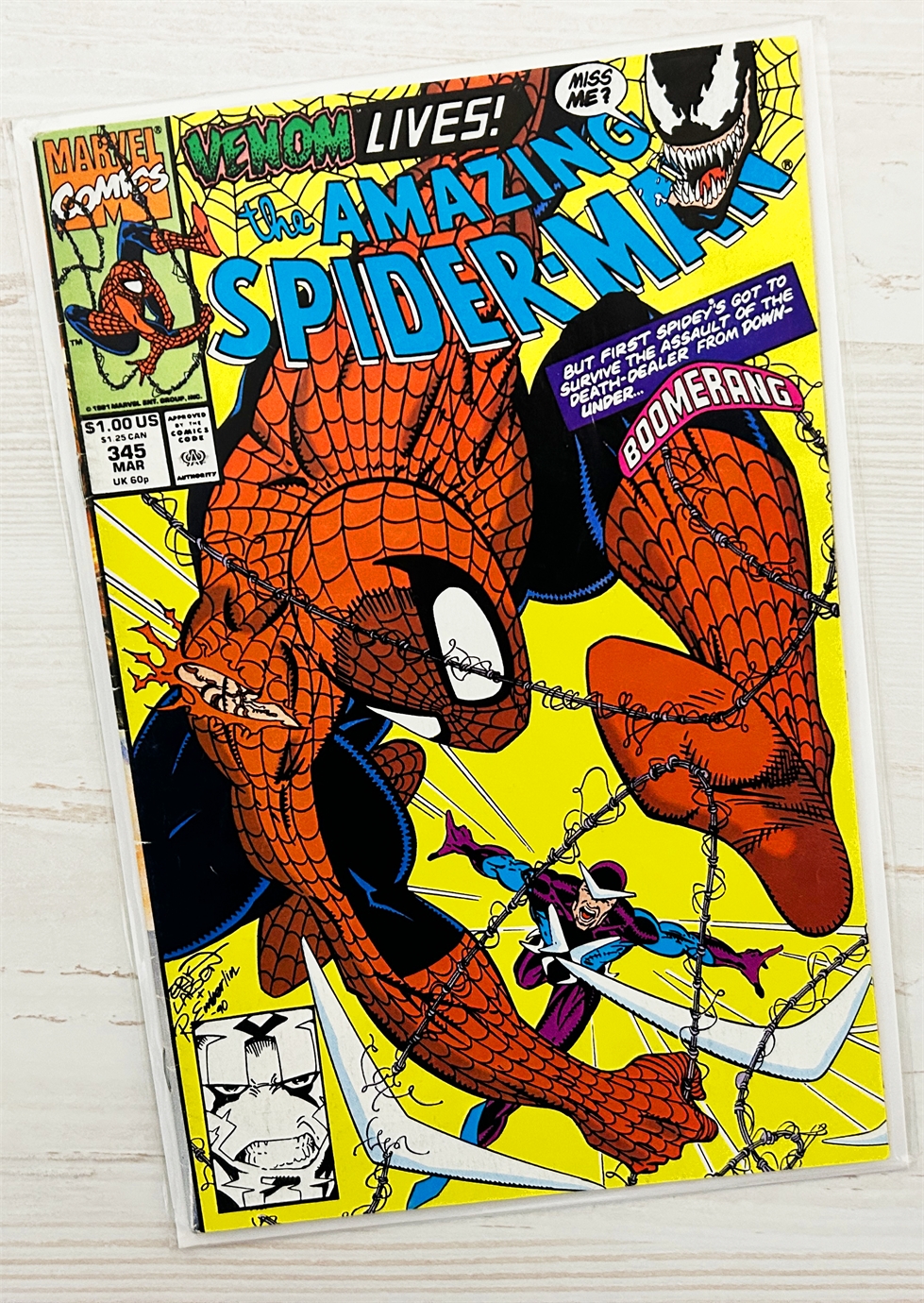 Amazing Spider-Man #345 15655 - фото 29202