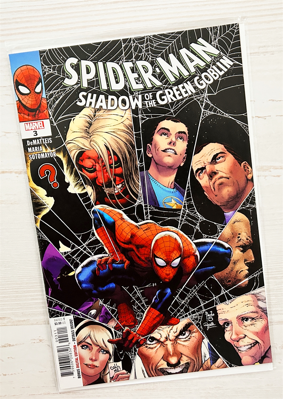 Spider-Man: Shadow Of The Green Goblin #3 16718 - фото 31139