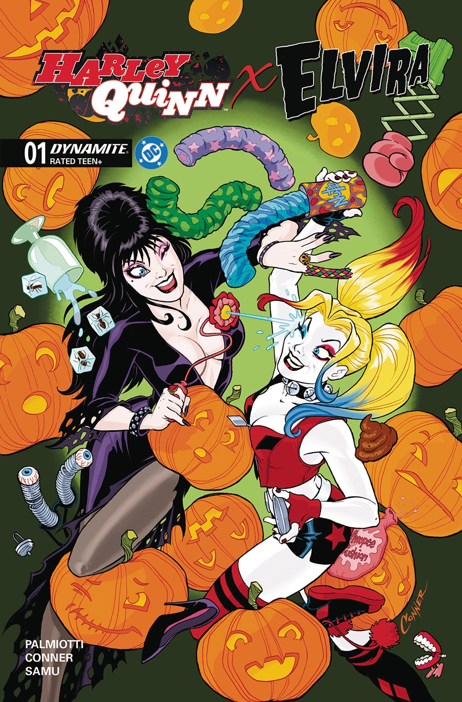 Harley Quinn x Elvira #1 17412 - фото 32259