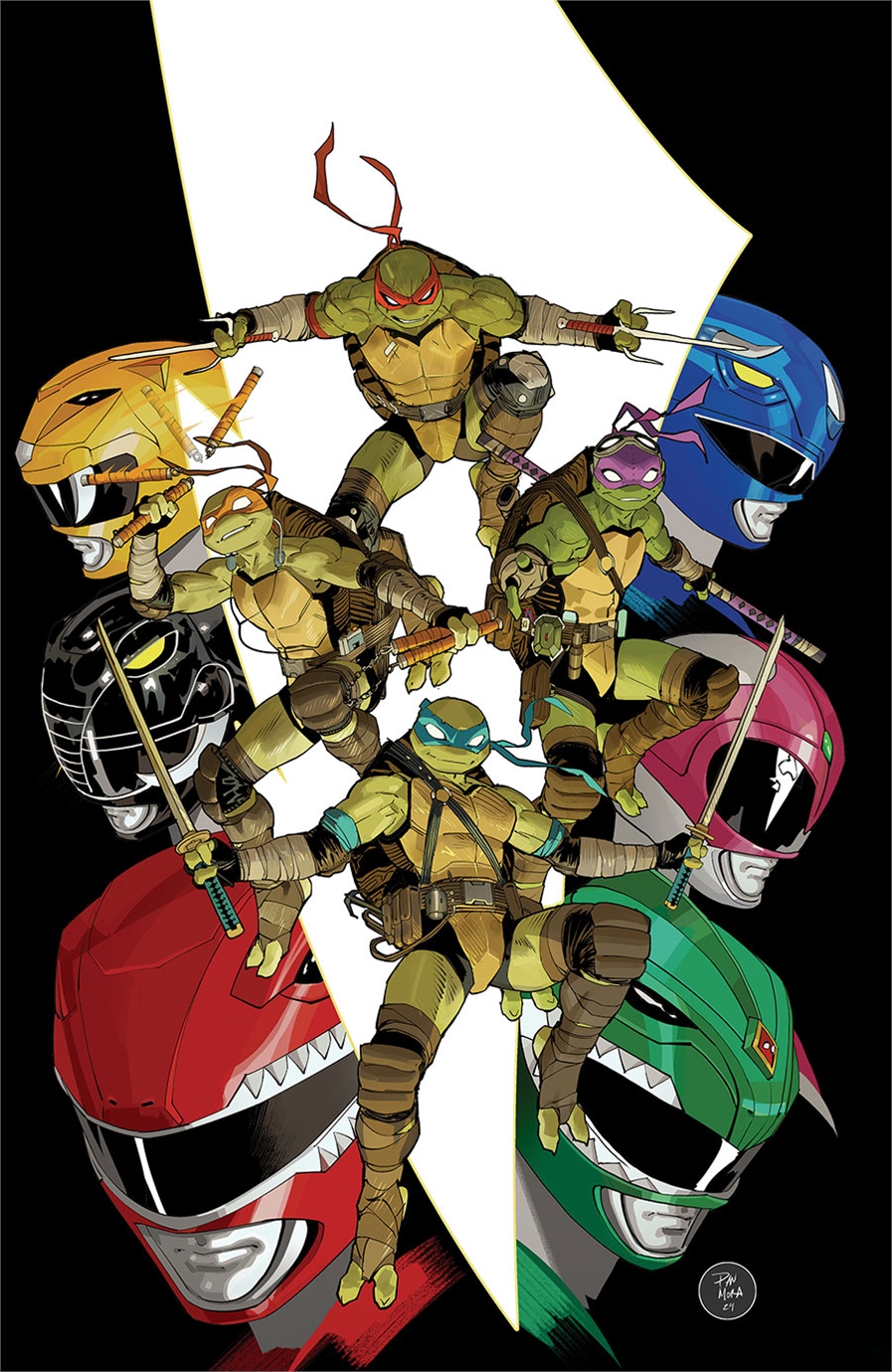 Mighty Morphin Power Rangers/Teenage Mutant Ninja Turtles III #1 17606 - фото 32641