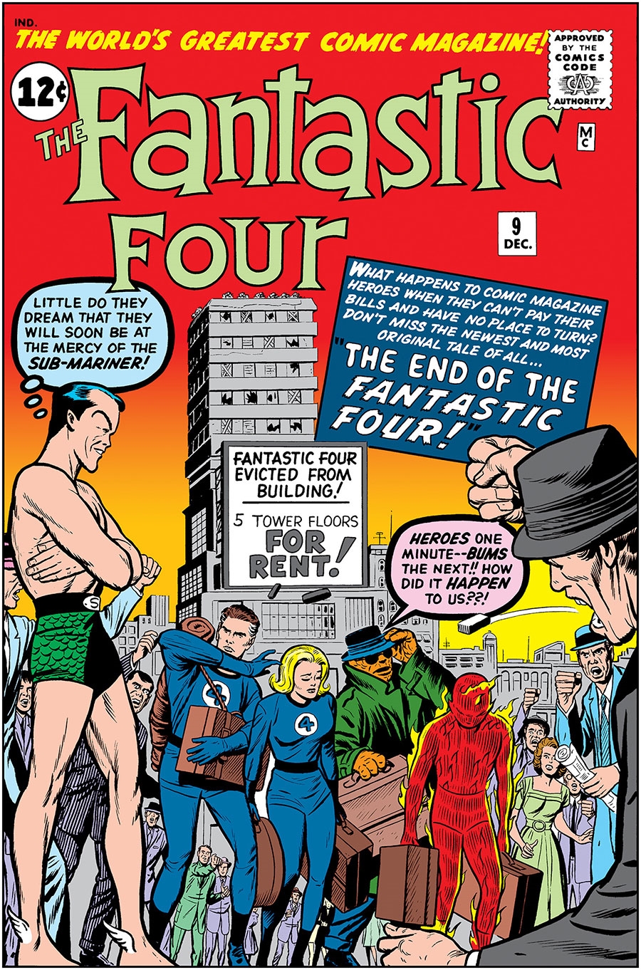 Fantastic Four #9 17149 - фото 32704