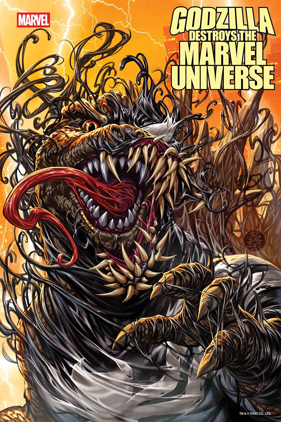 Godzilla Destroys The Marvel Universe #2 17154 - фото 32716