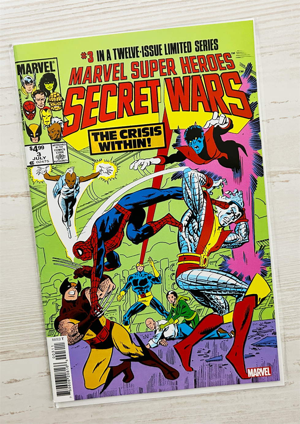 Marvel Super Heroes: Secret Wars #3 17832 - фото 33224