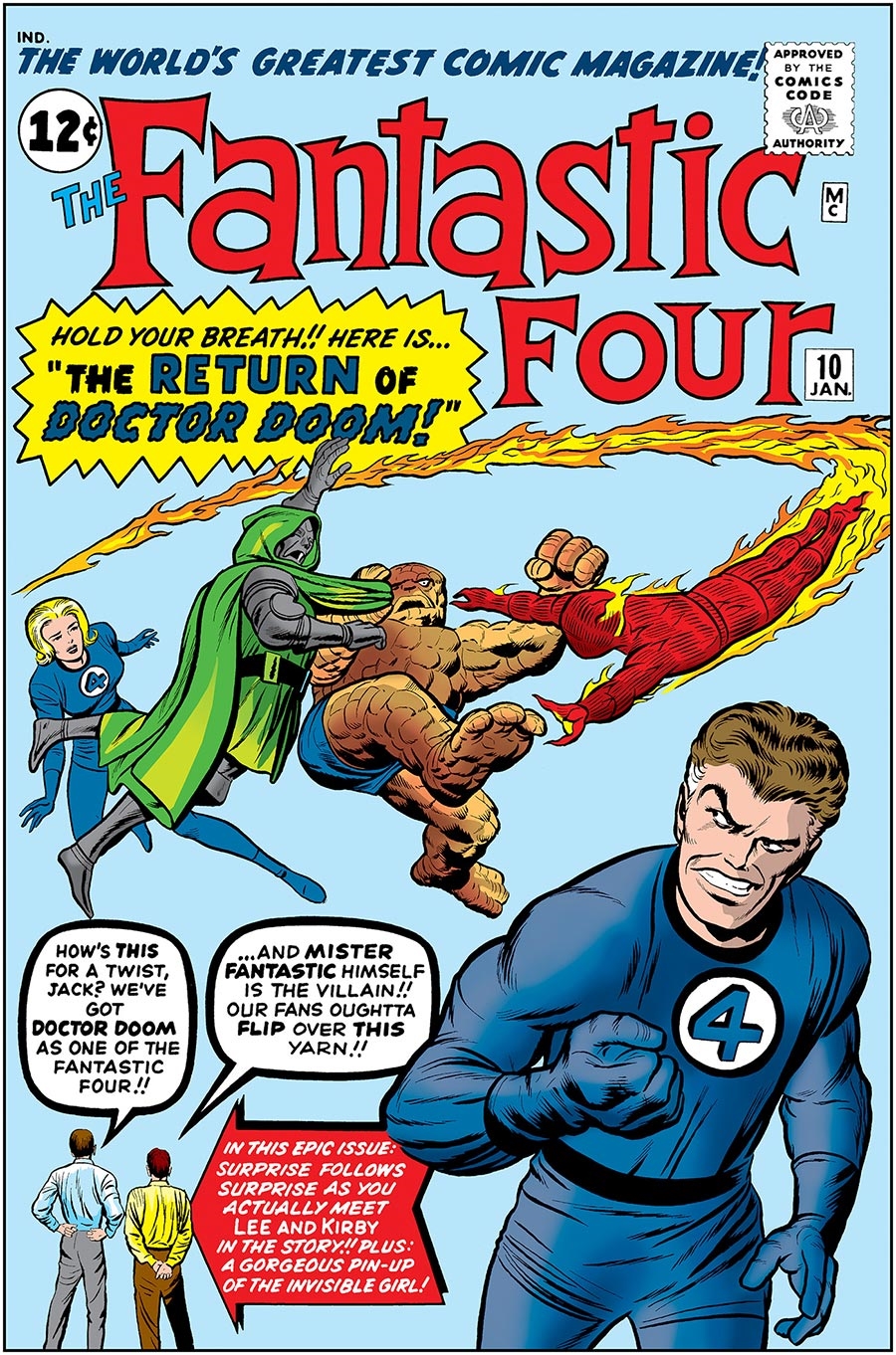Fantastic Four #10 18000 - фото 33670