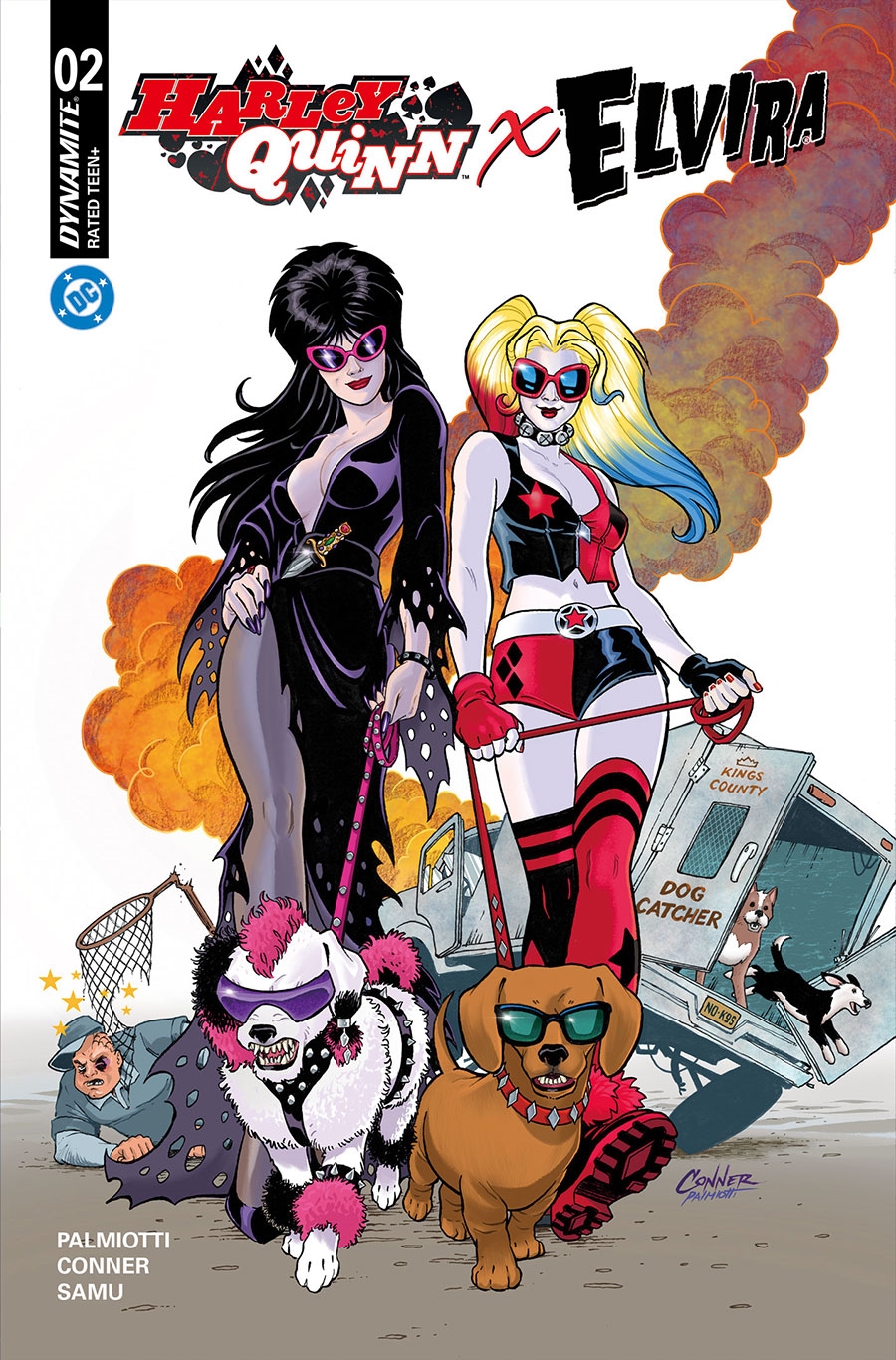 Harley Quinn x Elvira #2 18459 - фото 34342