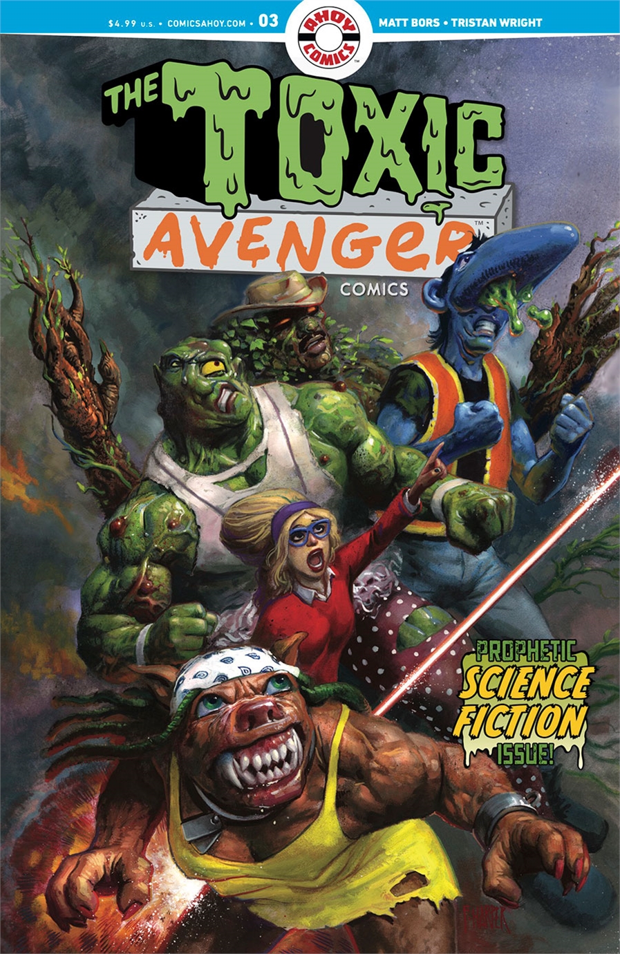 Toxic Avenger Comics #3 18710 - фото 34831