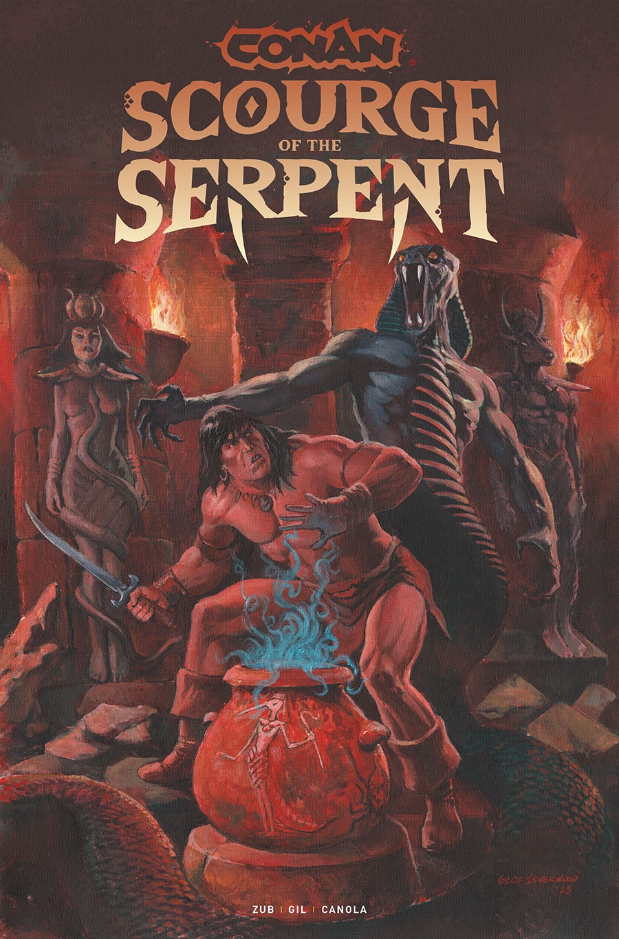 Conan The Barbarian: Scourge Of The Serpent #1 18737 - фото 34877