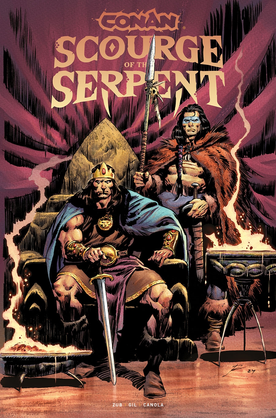 Conan The Barbarian: Scourge Of The Serpent #1 18740 - фото 34881