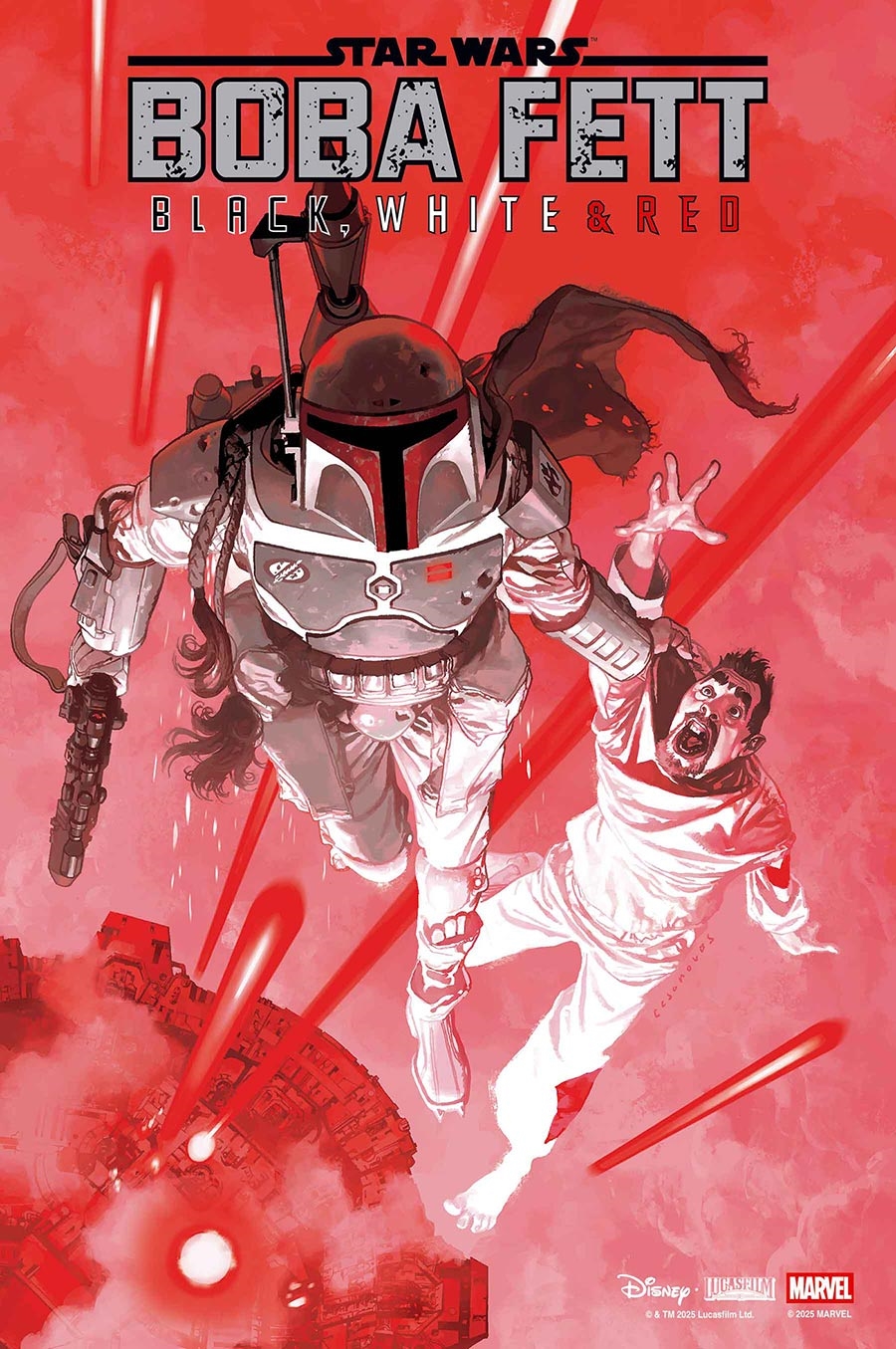 Star Wars: Boba Fett – Black, White & Red #1 18803 - фото 34993