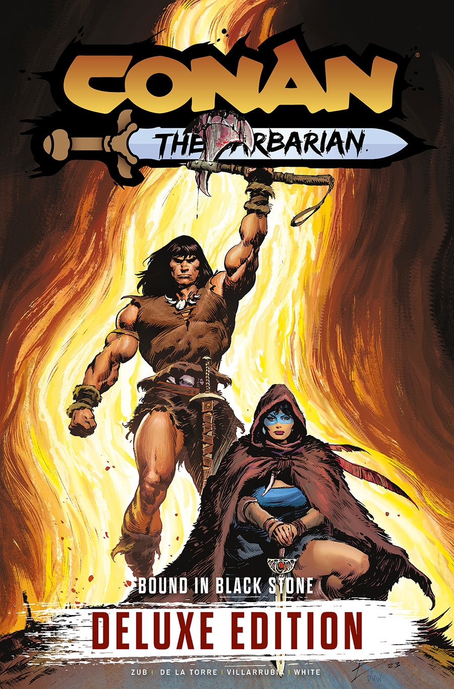 Conan The Barbarian: Bound In Black Stone – Deluxe Edition (HC –  Vol. 01) 18956 - фото 35288