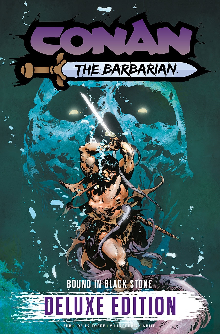 Conan The Barbarian: Bound In Black Stone – Deluxe Edition (HC –  Vol. 01) 18957 - фото 35290