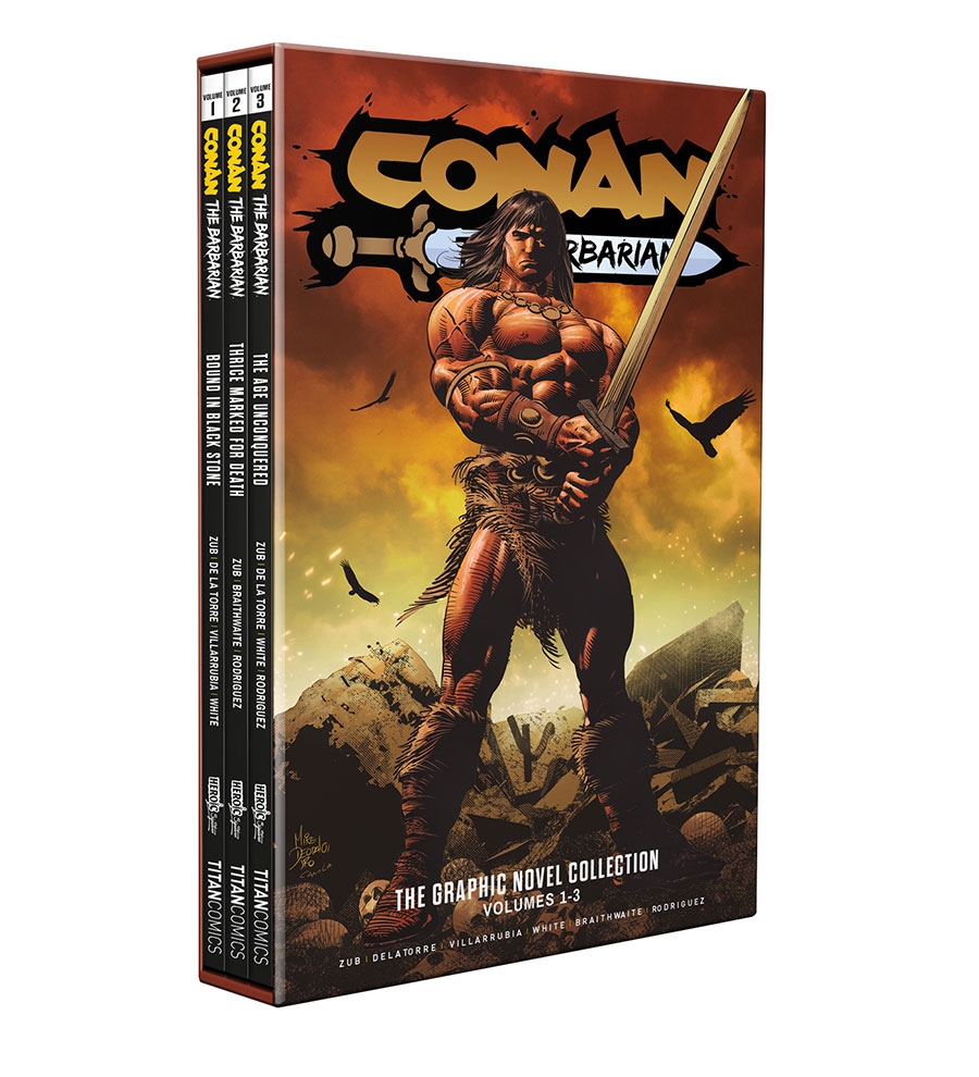 Conan The Barbarian– Slipcase Set (HC –  Vol. 01-03) 18958 - фото 35292