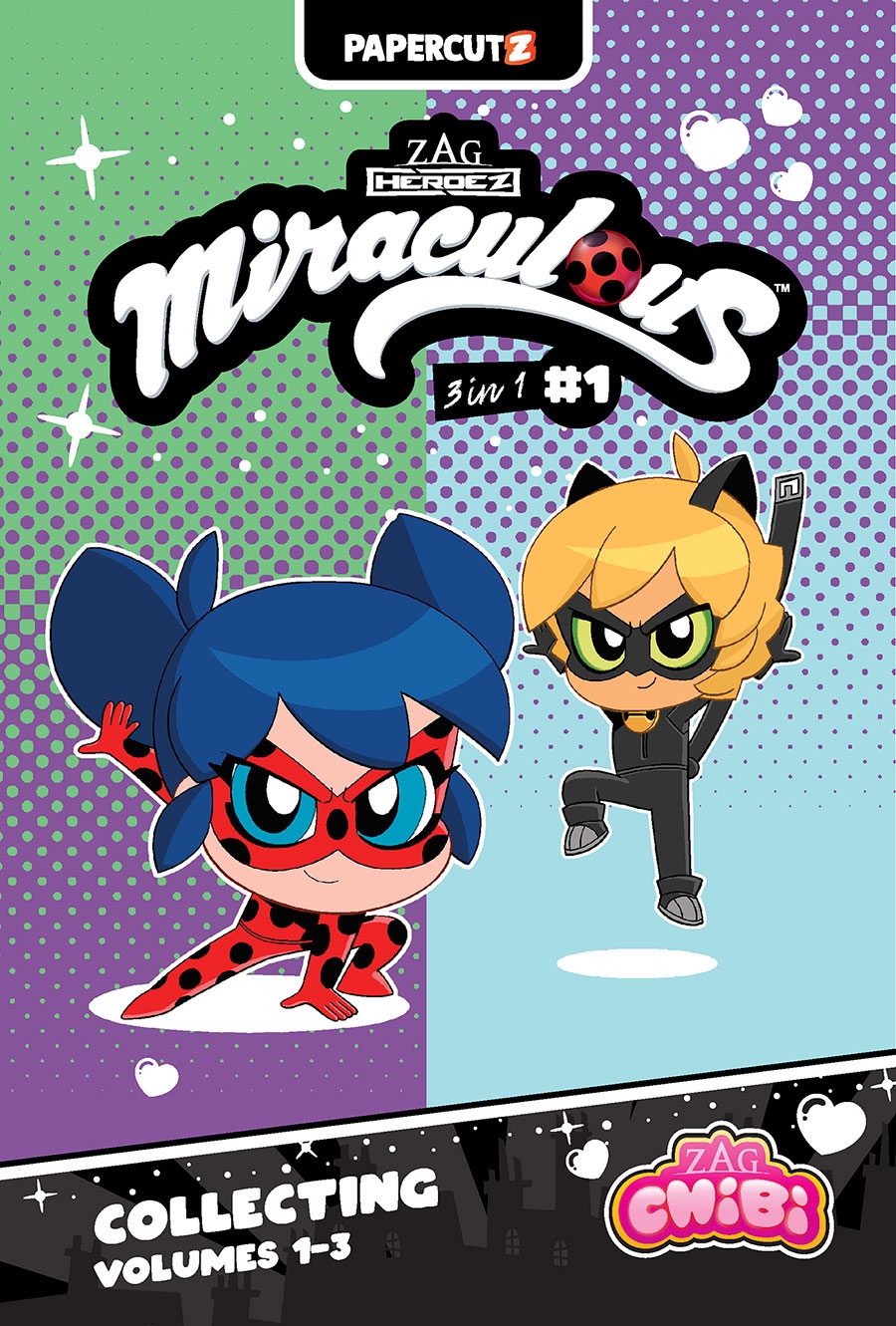 Miraculous Ladybug Chibi 3-In-1 (TPB) 18992 - фото 35359
