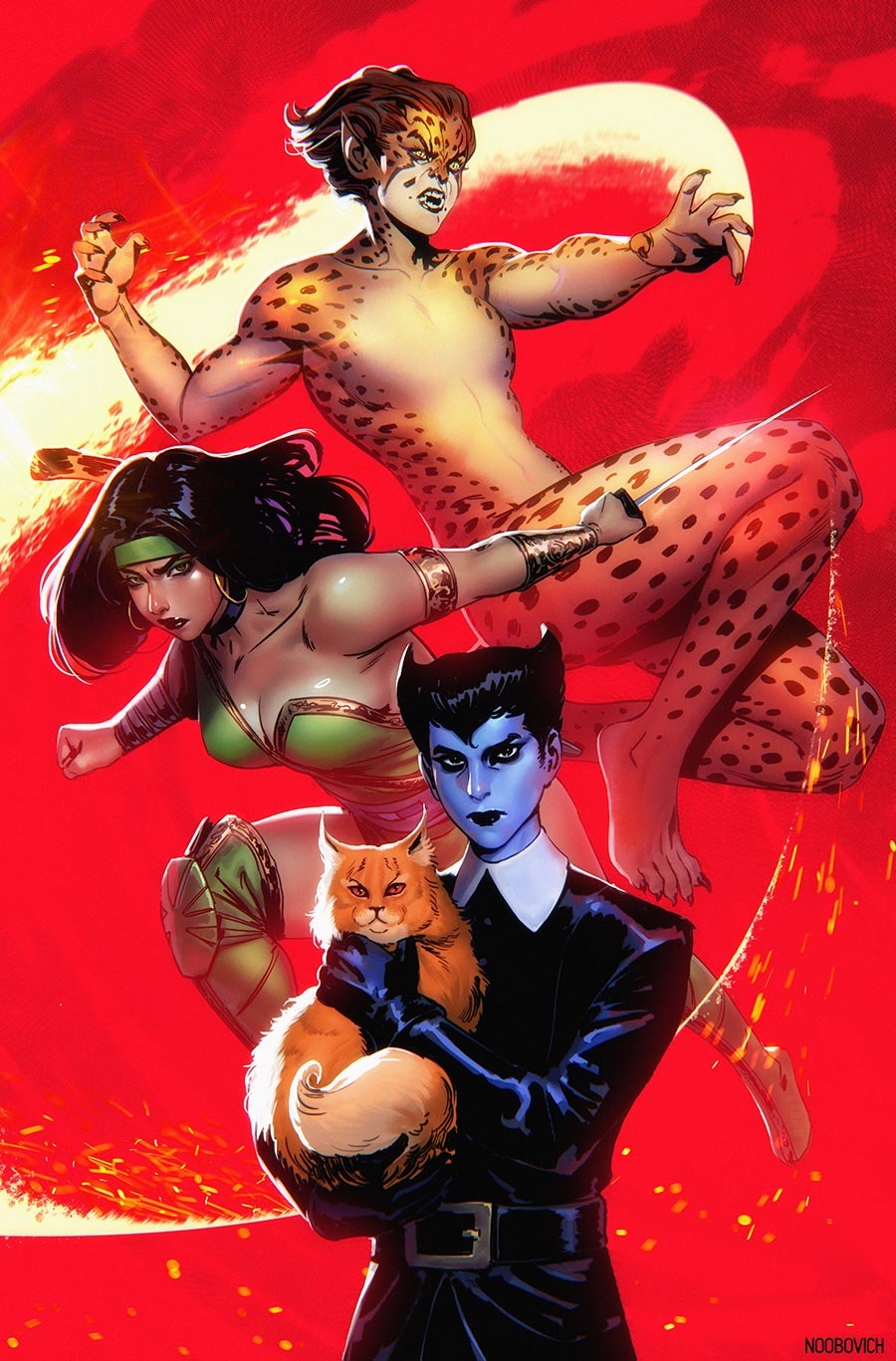 Cheetah And Cheshire Rob: Justice League #3 19110 - фото 35602
