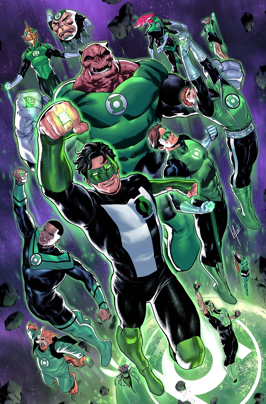 Green Lantern Corps #9 19145 - фото 35671