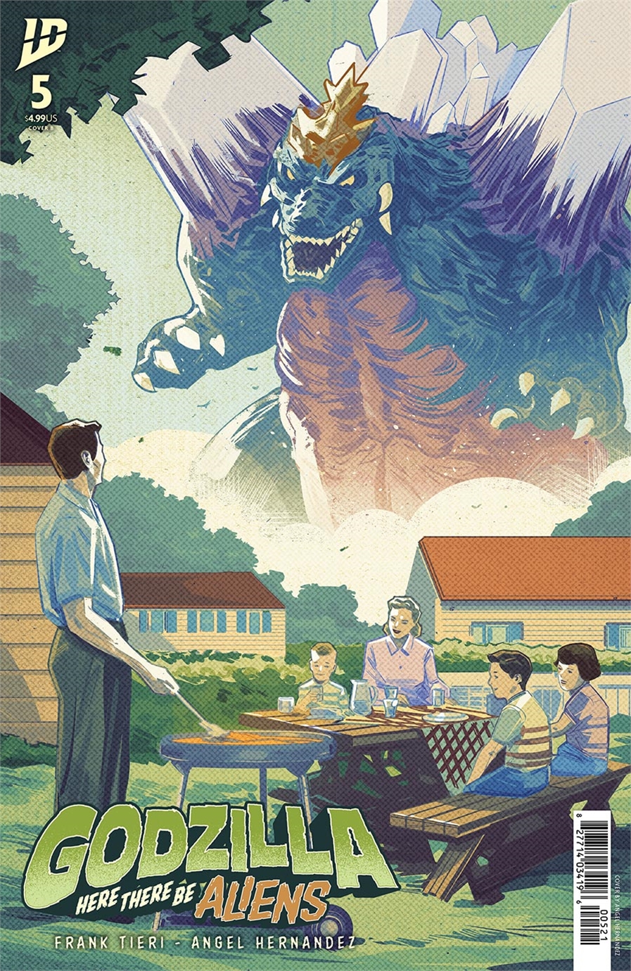 Godzilla: Here There Be Aliens #5 19696 - фото 36682