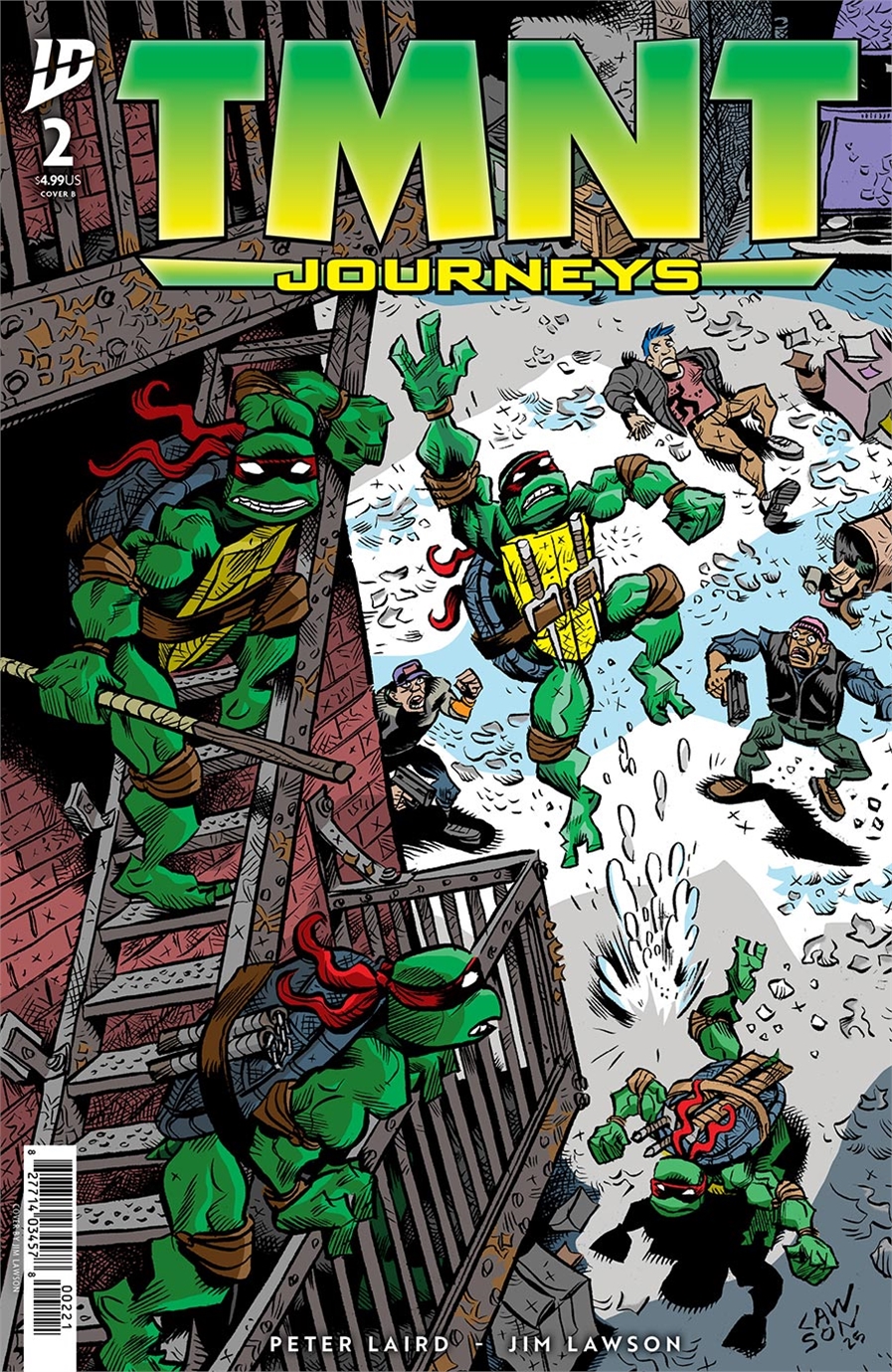 Teenage Mutant Ninja Turtles: Journeys #2 19717 - фото 36724