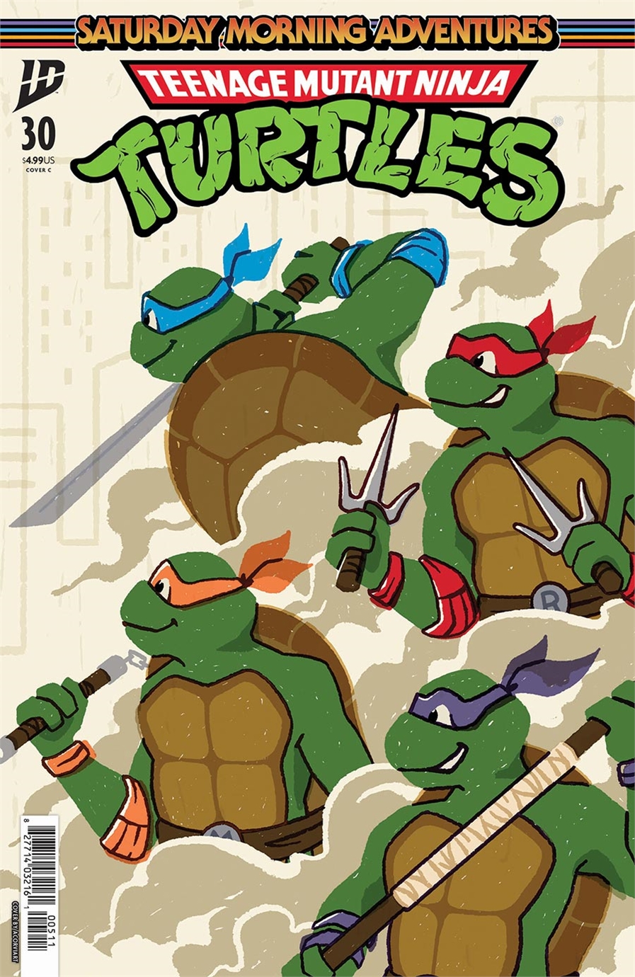 Teenage Mutant Ninja Turtles: Saturday Morning Adventures Continued! #30 19721 - фото 36732