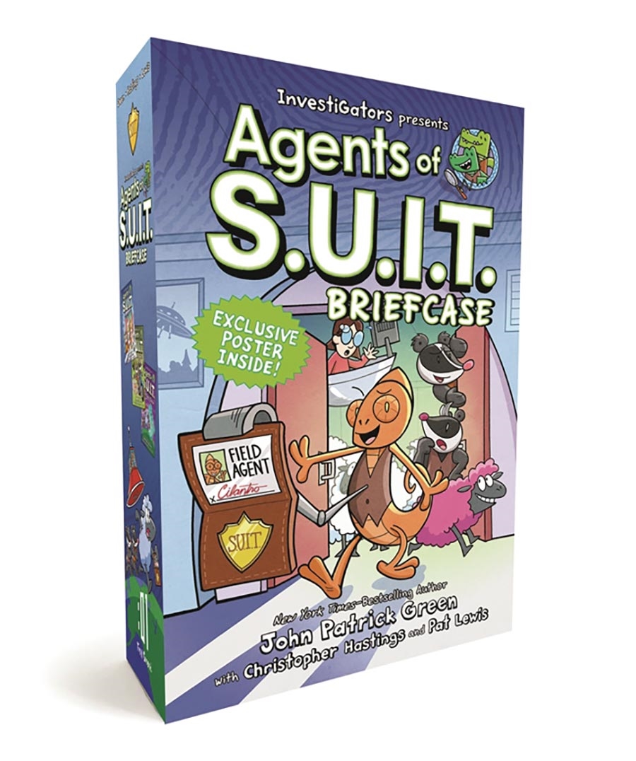 InvestiGators Presents – Agents Of S.U.I.T.: Briefcase – Boxed Set (TPB) 20109 - фото 37498
