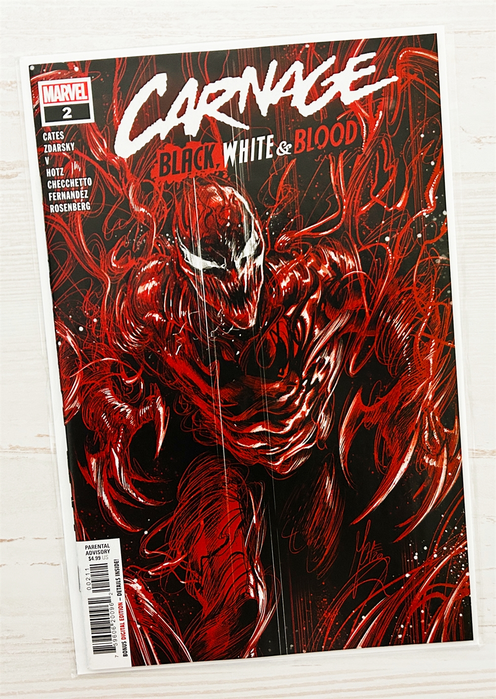 Carnage: Black, White & Blood #2 20177 - фото 37659