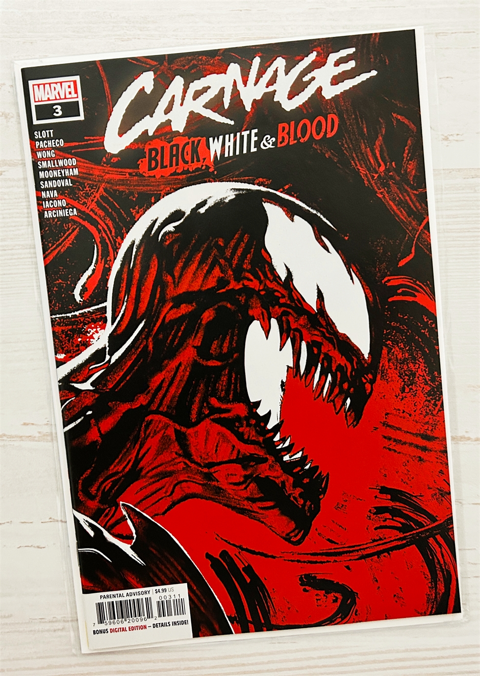 Carnage: Black, White & Blood #3 20178 - фото 37661