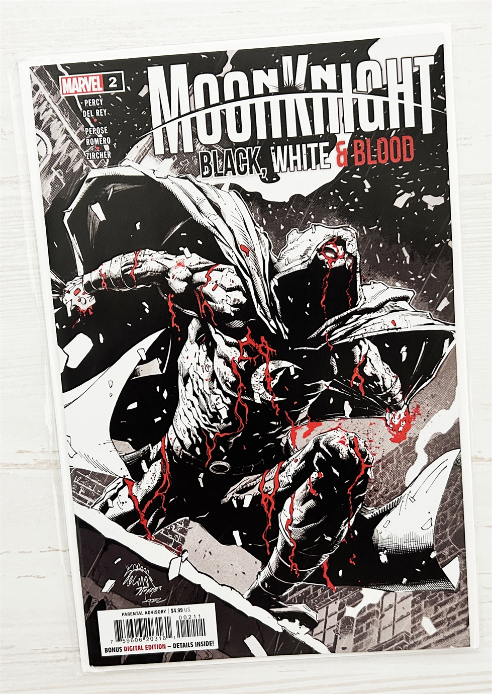 Moon Knight: Black, White & Blood #2 20189 - фото 37683