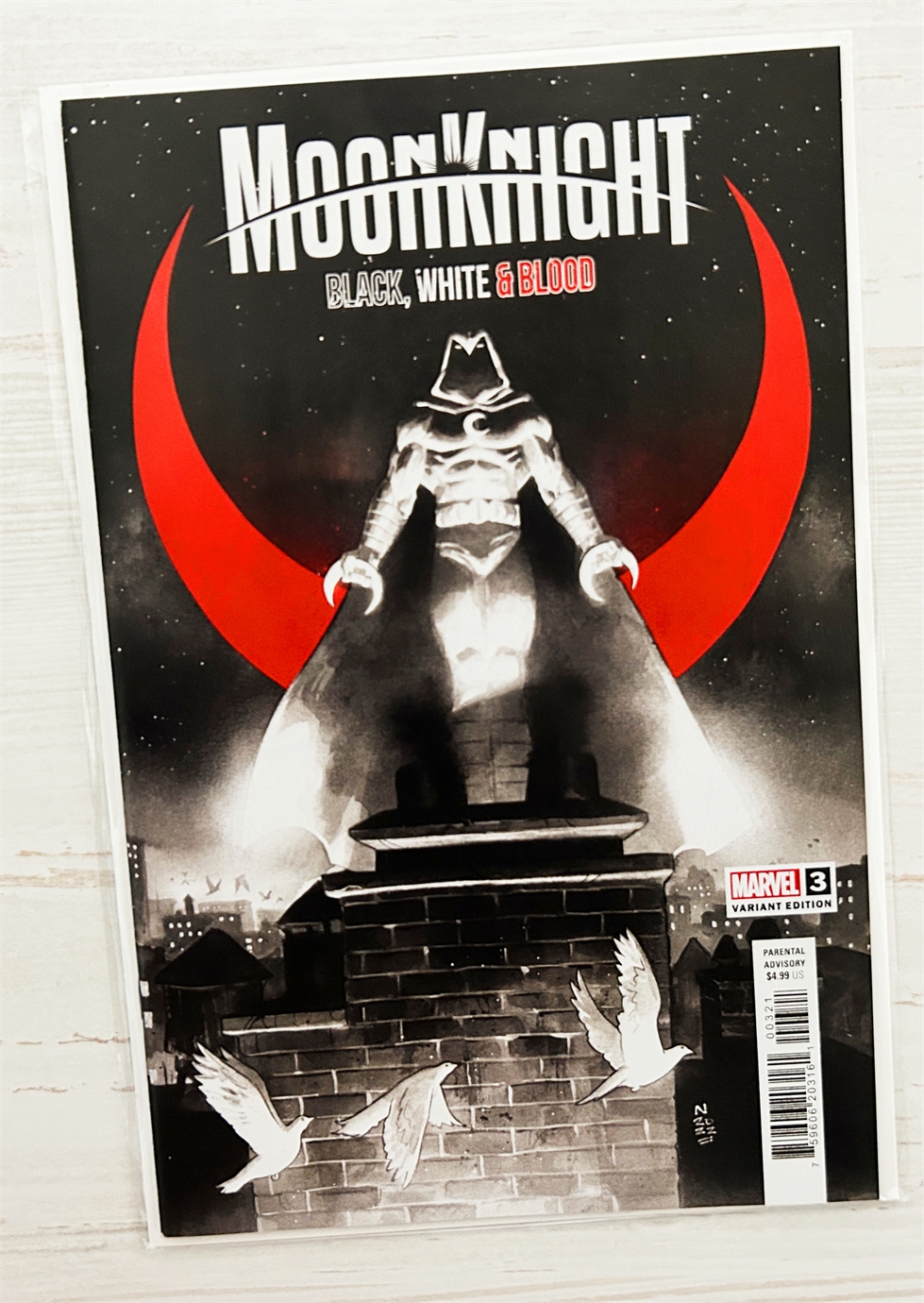 Moon Knight: Black, White & Blood #3 20190 - фото 37685