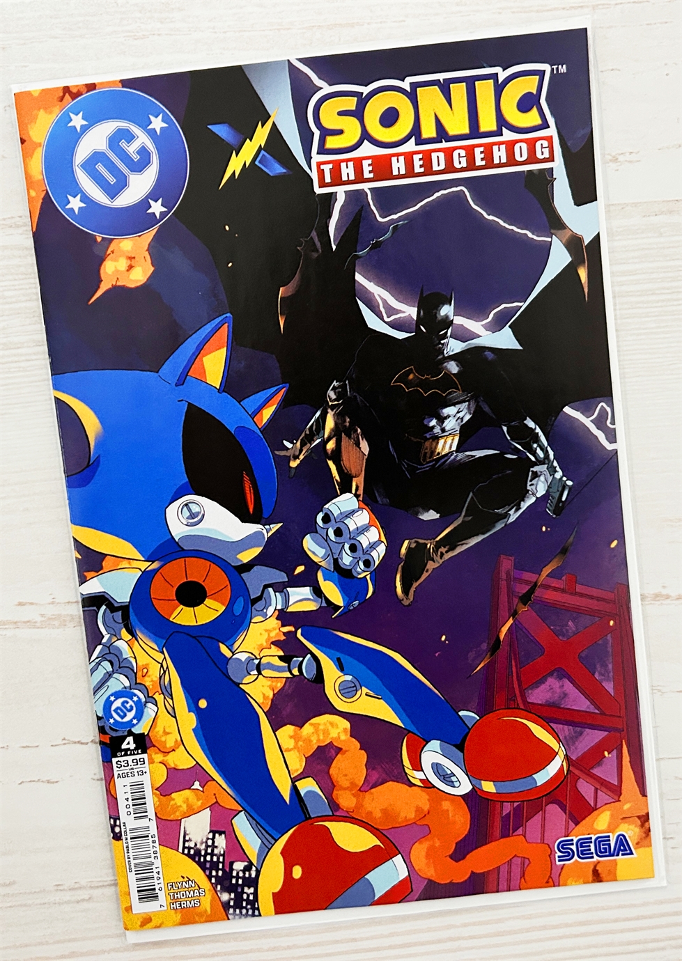 DC x Sonic The Hedgehog #4 20280 - фото 37877