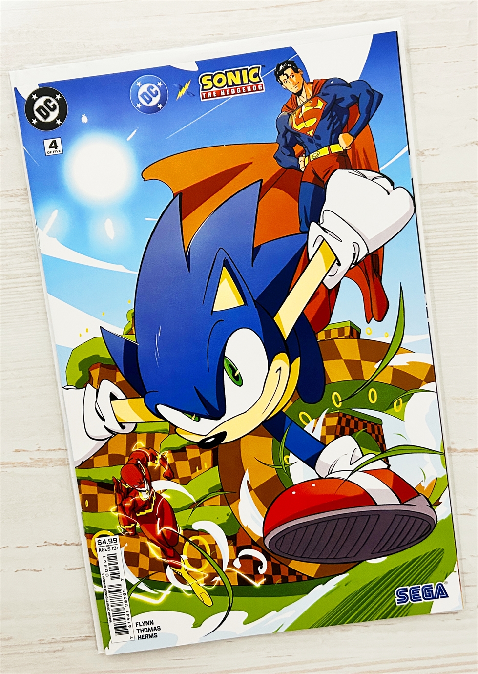 DC x Sonic The Hedgehog #4 20281 - фото 37879