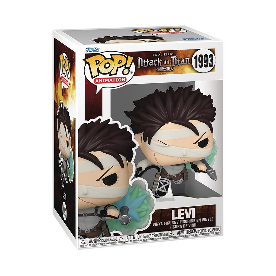 Funko POP! Attack On Titan: Levi Ackerman 20307 - фото 37937
