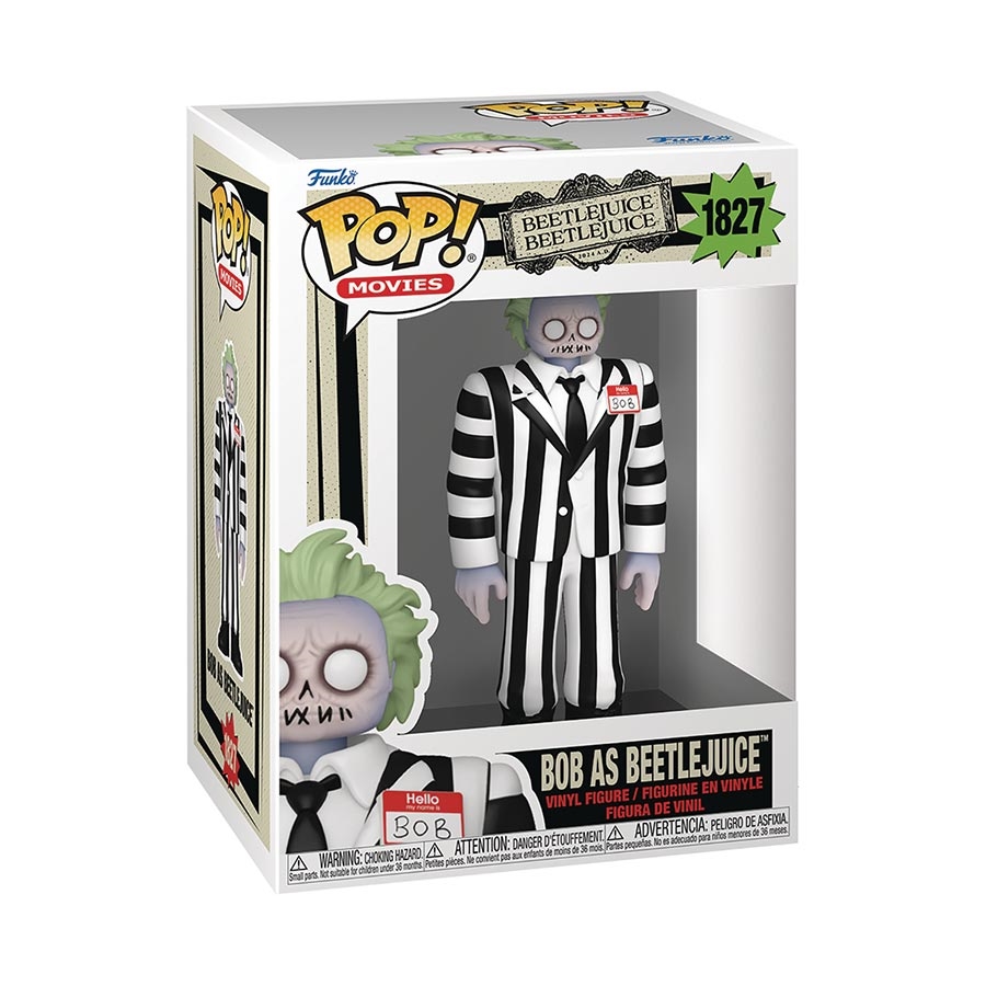 Funko POP! Beetlejuice Beetlejuice – Series 2: Bob As Beetlejuice 20334 - фото 37991