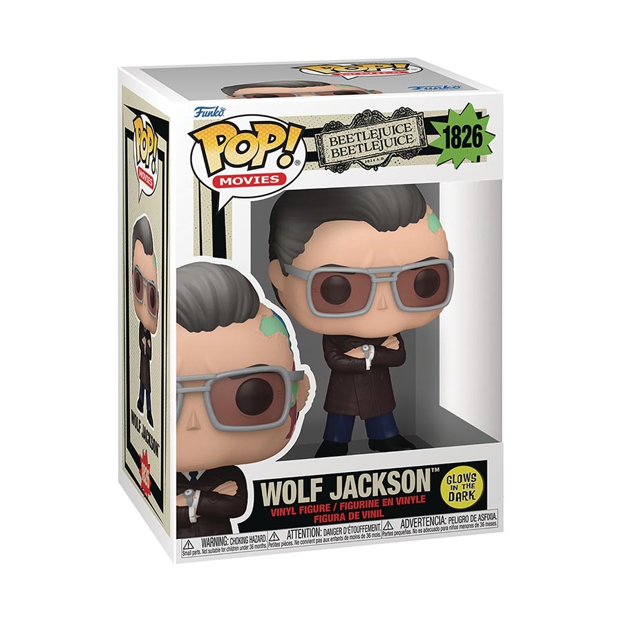 Funko POP! Beetlejuice Beetlejuice – Series 2: Wolf Jackson 20335 - фото 37993