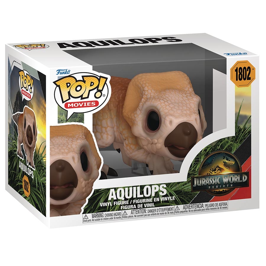 Funko POP! Jurassic World: Rebirth – Aquilops 20340 - фото 38003