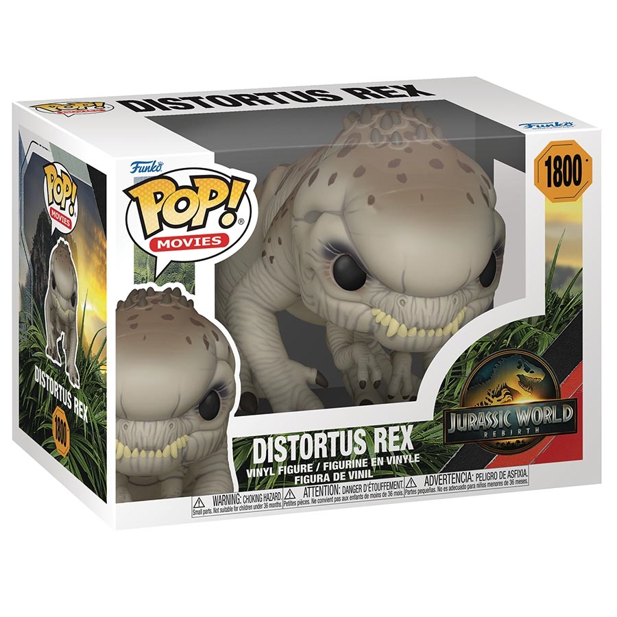 Funko POP! Jurassic World: Rebirth – Distortus Rex 20341 - фото 38005