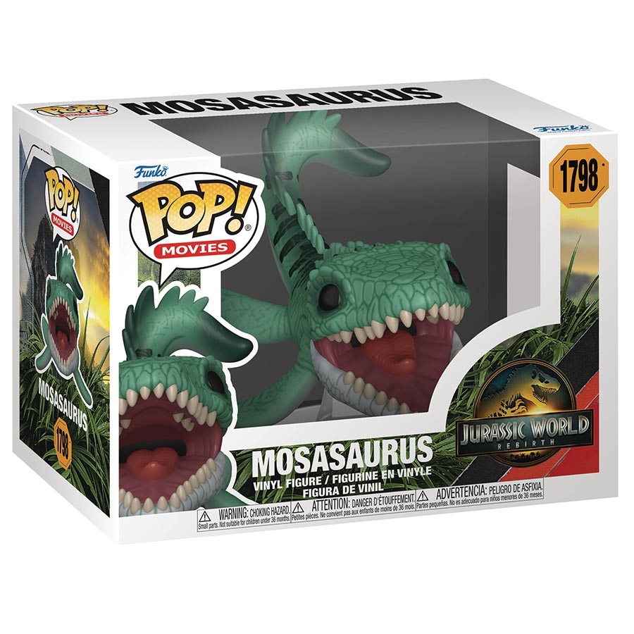 Funko POP! Jurassic World: Rebirth – Mosasaurus 20342 - фото 38007