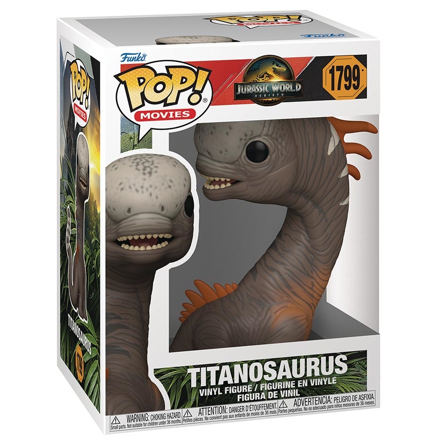 Funko POP! Jurassic World: Rebirth – Titanosaurus 20344 - фото 38011