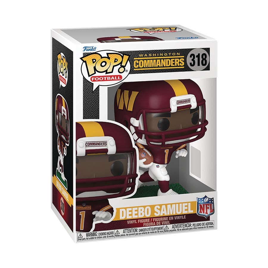 Funko POP! NFL – Washington Commanders: Deebo Samuel 20352 - фото 38026