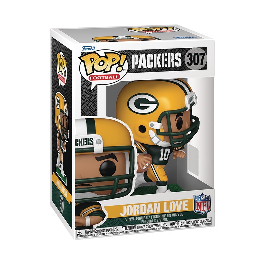 Funko POP! NFL – Green Bay Packers: Jordan Love 20353 - фото 38028