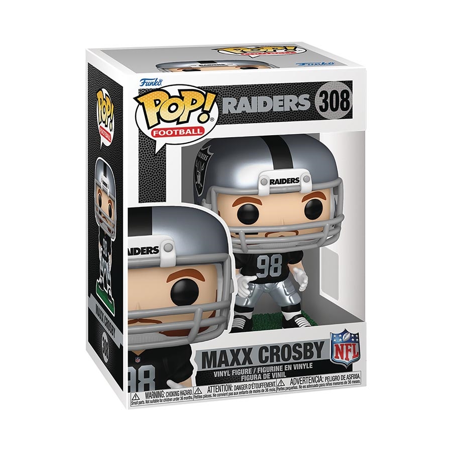Funko POP! NFL – Las Vegas Raiders: Maxx Crosby 20354 - фото 38030