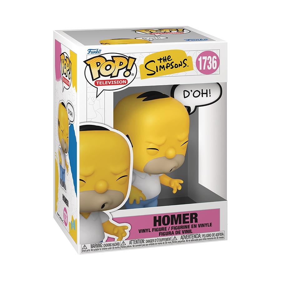 Funko POP! Simpsons: Homer (D'Oh!) 20369 - фото 38060