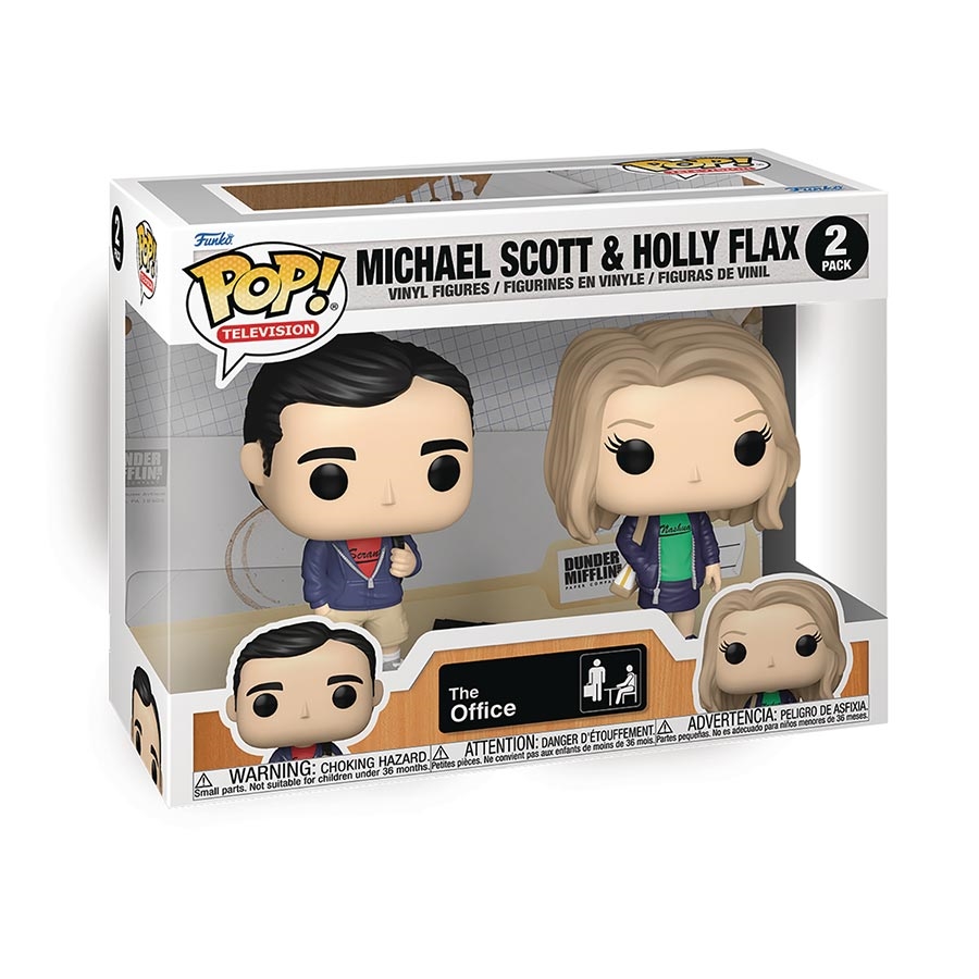 Funko POP! Office: Michael Scott & Holly Flax (2-Pack) 20381 - фото 38084