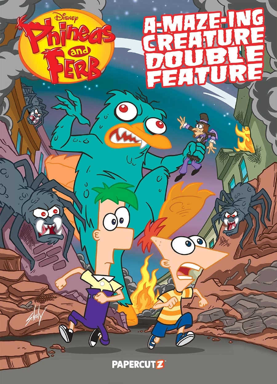 Phineas And Ferb: A-Maze-Ing Creature Double Feature (HC) 21489 - фото 40117
