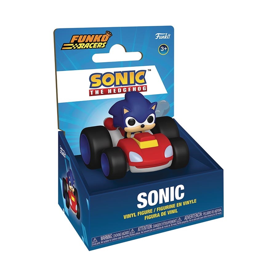 Funko Racers Figure – Sonic The Hedgehog: Sonic 22846 - фото 42692