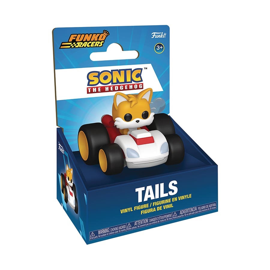 Funko Racers Figure – Sonic The Hedgehog: Tails 22847 - фото 42694