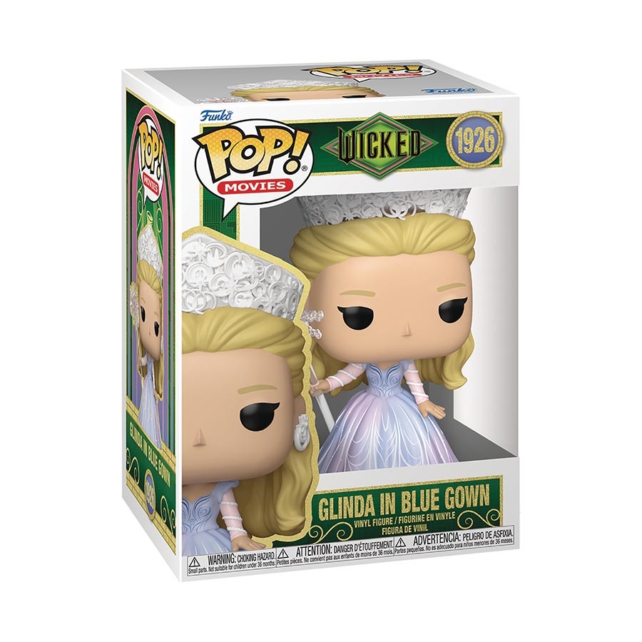 Funko POP! Wicked For Good: Glinda In Blue Dress 22894 - фото 42787