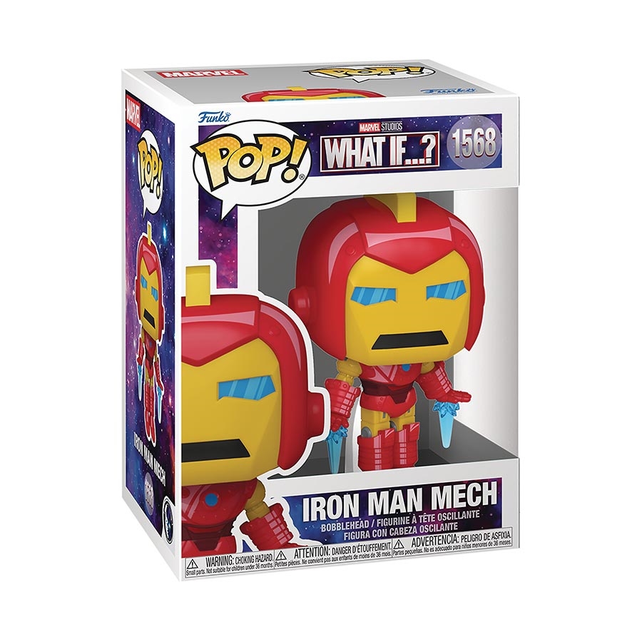 Funko POP! What If...? Iron Man Mech 22923 - фото 42845