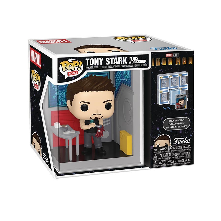 Funko Nooks – Tony Stark In His Workshop 22924 - фото 42847